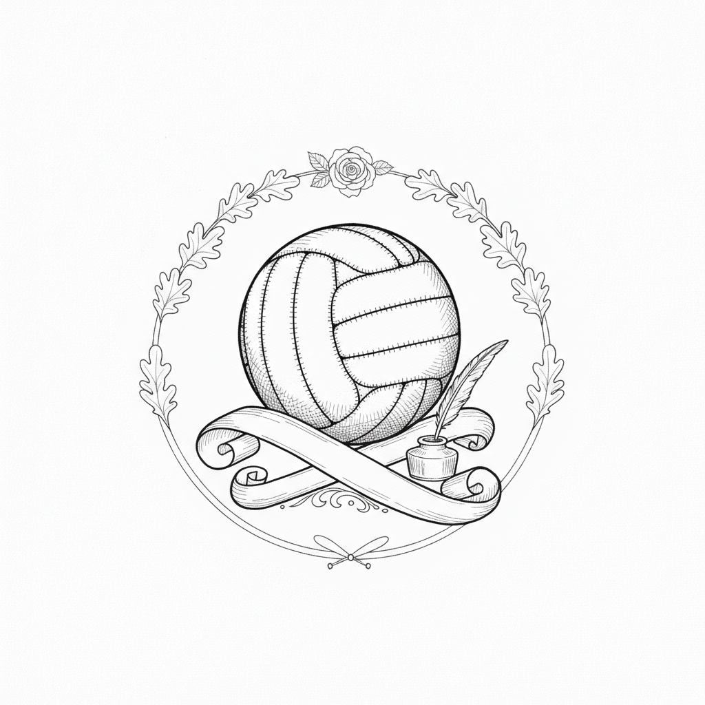 Ink illustration for The Unruly Game: How Victorian England Kicked Off a Global Obsession